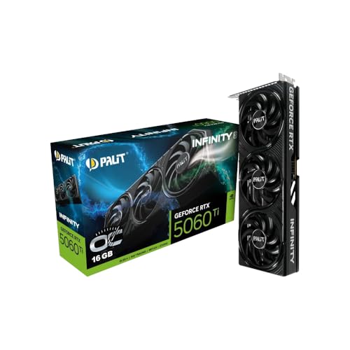 Palit GeForce RTX 5060 Ti Infinity 3 OC (16GB GDDR7/PCI Express 5.0/2662MHz/28000MHz) von Palit