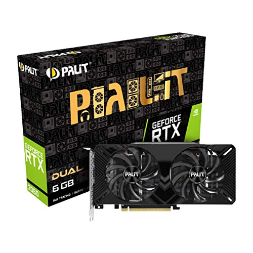 Palit Grafikkarte GeForce RTX 2060 Dual - 6GB GDDR6 von Palit