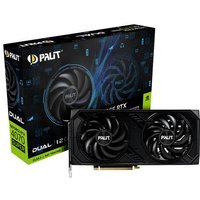 Palit Grafikkarte Nvidia GeForce RTX 4070 Super DUAL 12GB GDDR6X-RAM PCIe x16 HDMI®, DisplayPort NV von Palit