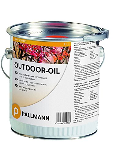 Pallmann Outdoor Oil 1K Color Natur 3 Liter Holzimprägnierung Außen von Pallmann