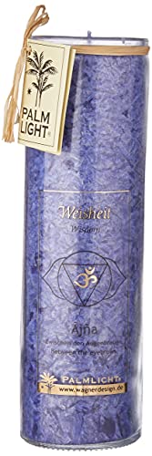 Palm Light Chakra Kerze, Blau, 780 von Palm Light