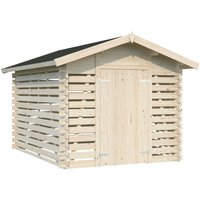 Brennholz Unterstand Mika 8,4 m² von Palmako