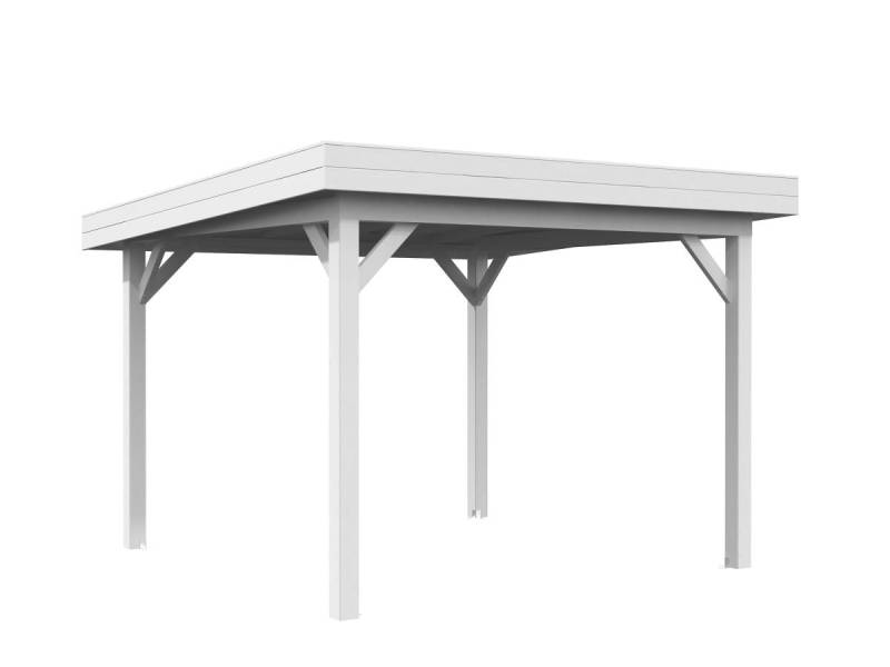 Palmako Carport/Pavillon Connect Lenna 8,3 m² - weiß lackiert von Palmako