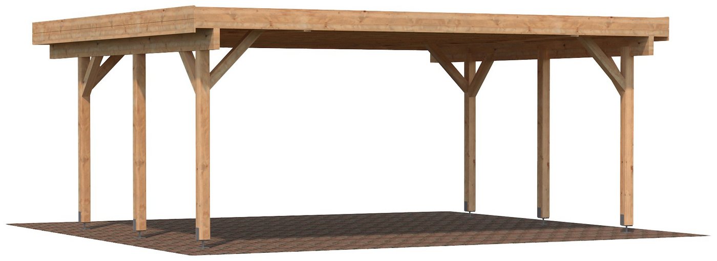 Palmako Doppelcarport Karl, BxT: 600x512 cm Palmako Doppelcarport Karl, BxT: 600x512 cm von Palmako