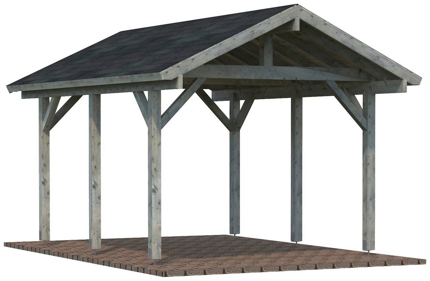 Palmako Einzelcarport Robert, BxT: 359x510 cm von Palmako