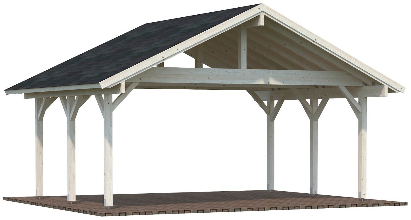Palmako Einzelcarport Robert, BxT: 635x510 cm Palmako Einzelcarport Robert, BxT: 635x510 cm von Palmako