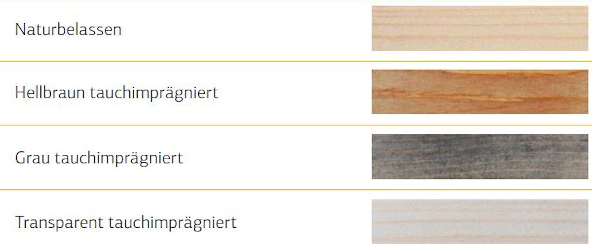 Palmako Fußboden Lotta 10,0 m² Grau tauchimprägniert von Palmako