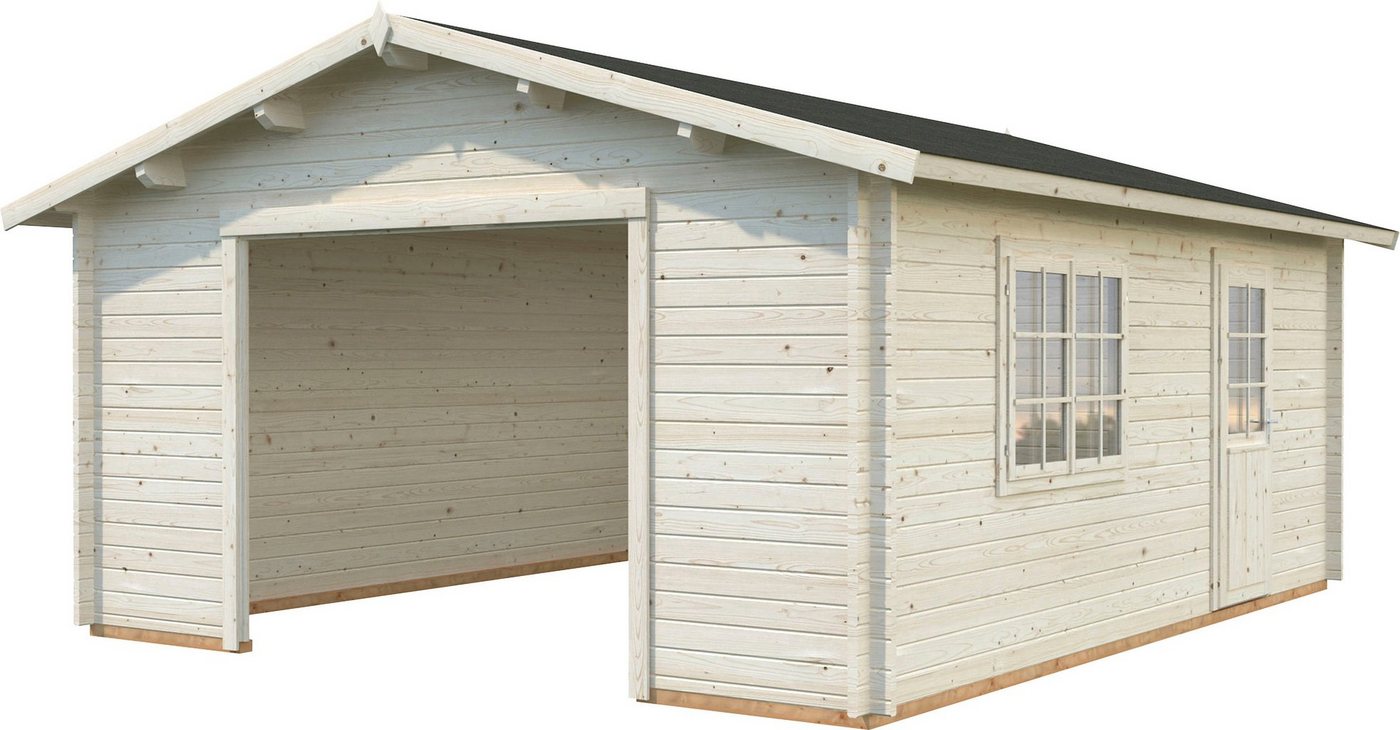 Palmako Garage Irene/Roger, BxTxH: 514x598x287 cm, ohne Tor, transparent Palmako Garage Irene/Roger, BxTxH: 514x598x287 cm, ohne Tor, transparent von Palmako