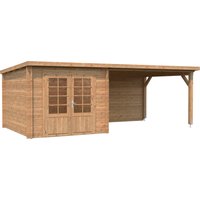 Palmako Gartenhaus "Ella" 6,9+10,0 m², mit Anbaudach von Palmako