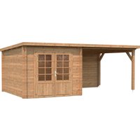 Palmako Gartenhaus "Ella" 6,9+8,2 m², mit Anbaudach von Palmako