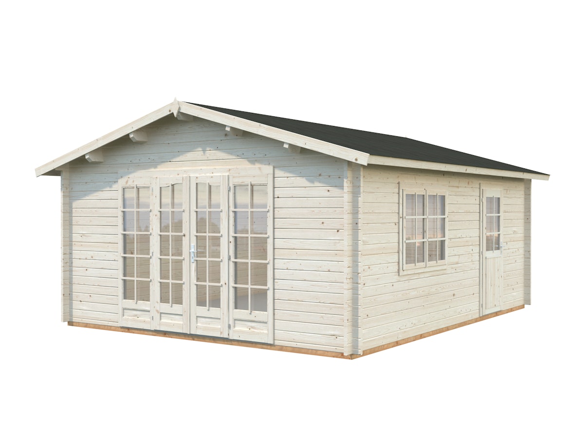Palmako Gartenhaus Irene 23,9 m² - 44 mm naturbelassen Palmako Gartenhaus Irene 23,9 m² - 44 mm naturbelassen von Palmako