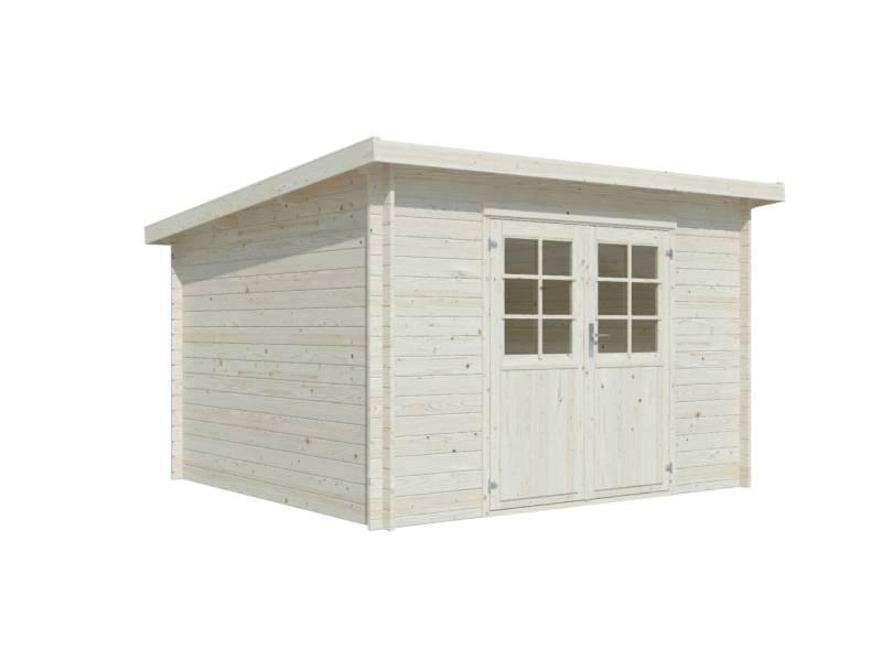 Palmako Gartenhaus Lila 1 306 x 276 cm naturbelassen von Palmako