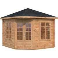 Palmako Gartenhaus "Pavillon Melanie" hellbraun Palmako Gartenhaus "Pavillon Melanie" hellbraun von Palmako