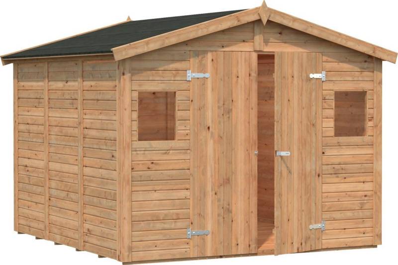 Palmako Gerätehaus Dan, BxT: 295x324 cm, hellbraun von Palmako