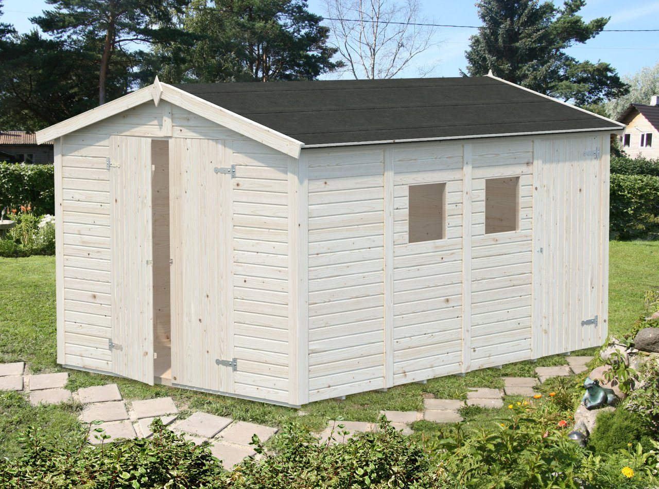 Palmako Gerätehaus Dan 10,0 Holz Gartenhaus, BxT: 273x370 cm von Palmako