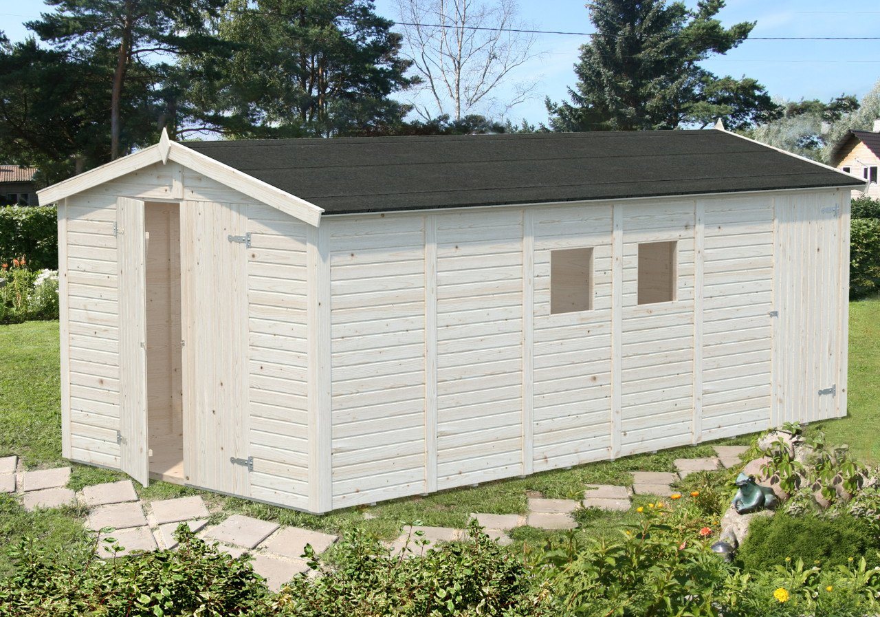 Palmako Gerätehaus Dan 14,2 Holz Gartenhaus, BxT: 273x550 cm von Palmako