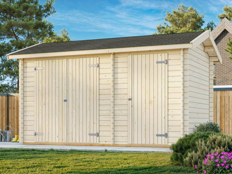 Palmako Gerätehaus Jari 8,9 Holz Gartenhaus, BxT: 410x260 cm von Palmako