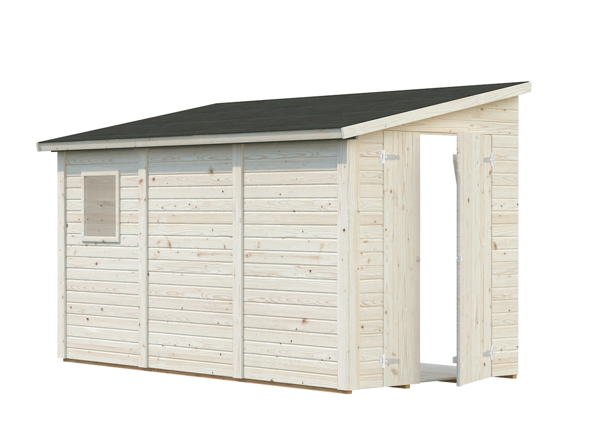 Palmako Gerätehaus Mia 5,4 m² - 16 mm naturbelassen von Palmako