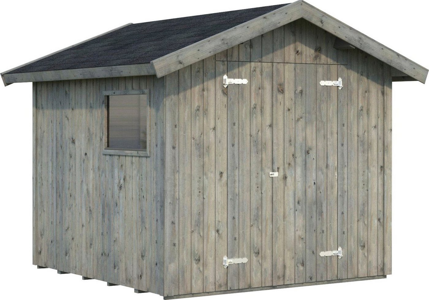 Palmako Gerätehaus Nils, BxT: 279x289 cm, grau von Palmako