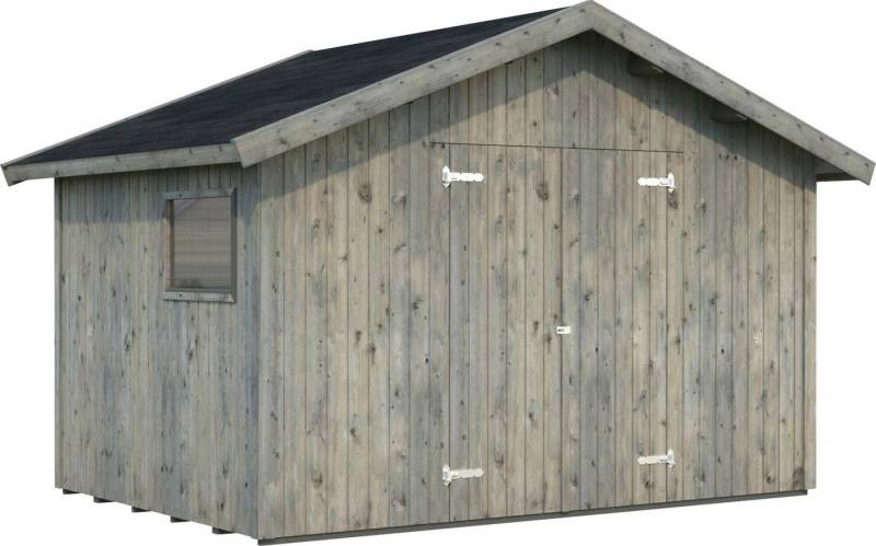 Palmako Gerätehaus Nils, BxT: 392x289 cm, grau von Palmako