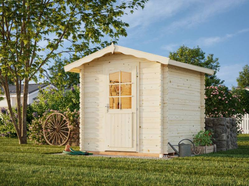 Palmako Gartenhaus Vivian 3,8 Holzhaus Blockbohlenhaus, BxT: 220x220 cm von Palmako