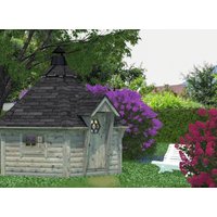 Palmako Grillkota "Eva" grau von Palmako