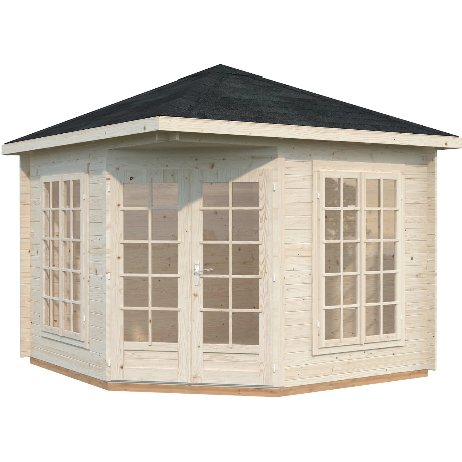 Palmako Holz-Pavillon Melanie 217 cm x 280 cm x 280 cm von Palmako