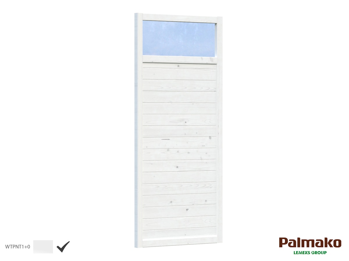 Palmako Holzelement Lucy 12,2 m² weiße Grundierung von Palmako