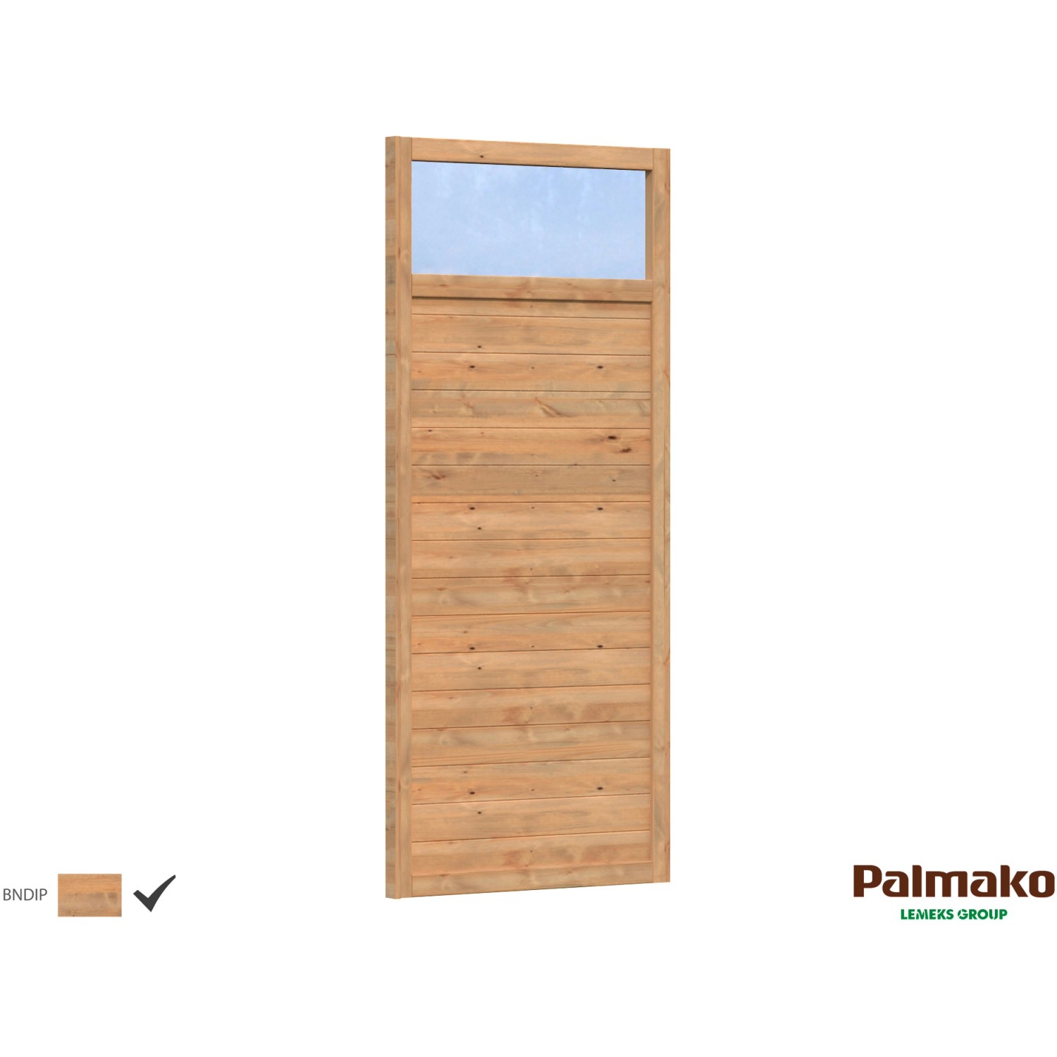 Palmako Holzelement für Hol-Pavillon Lucy Braun tauchgrundiert 103 x 230 cm von Palmako