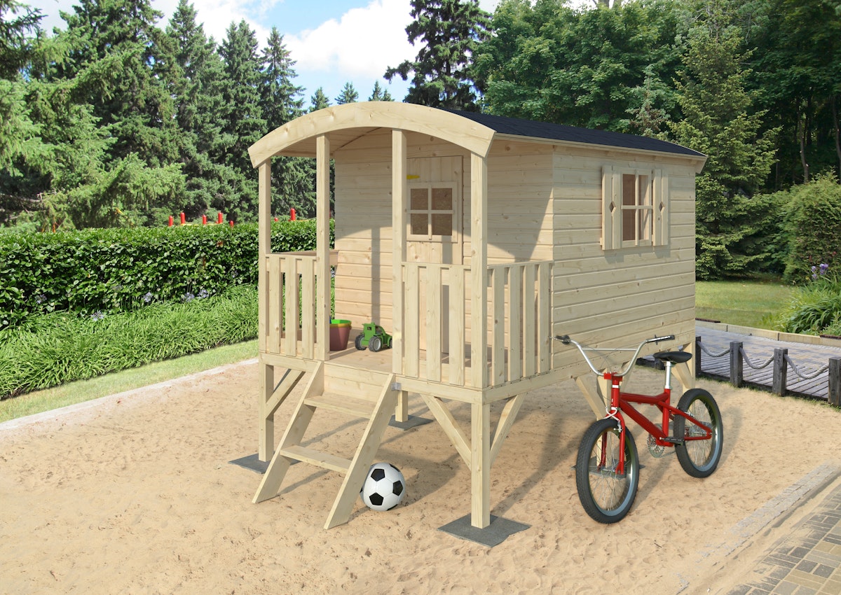 Palmako Kinderspielhaus Stelzenhaus Huck 3,3 m² von Palmako