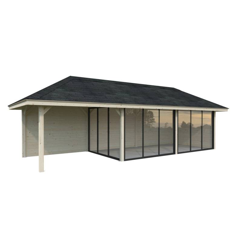 Palmako Pavillon Bianca Set217 Slide Transparent 876 cm x 300 cm FSC® von Palmako