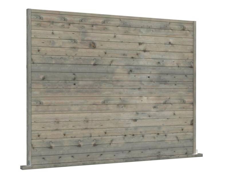 Palmako zusätzliches Bianca geschlossene Wand Grau tauchimprägniert von Palmako