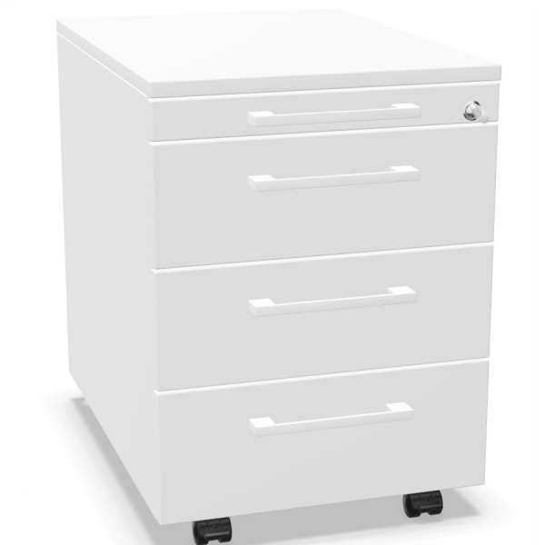Palmberg Rollcontainer ORGA PLUS | 1-3-3-3 mit Griffen | Konfigurator Palmberg Rollcontainer ORGA PLUS | 1-3-3-3 mit Griffen | Konfigurator von Palmberg