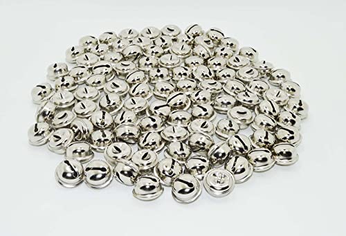 Palmetto Haushaltswaren Glocke 100pcs Durchmesser 2cm, Stahlglocke Oberfläche galvanisch Set von 100pcs (Silver) von Palmetto Housewares