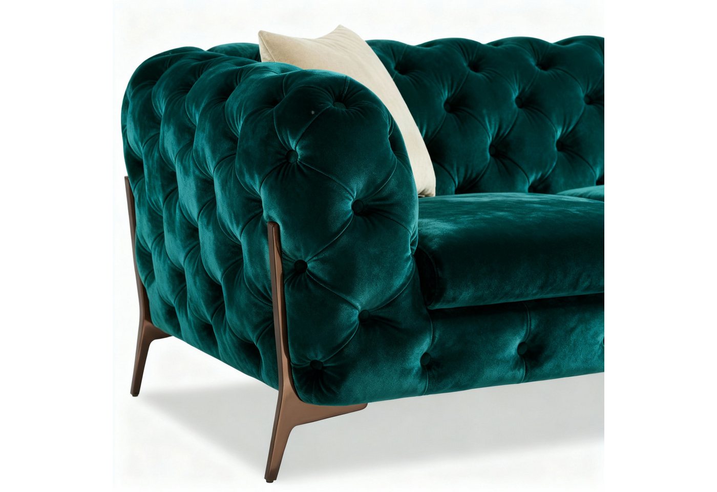 Palms-Store Sofa Monaco, zeitlose Eleganz mit edler Knopfheftung in luxuriösem Samt, Spar-Set, 3-Sitzer + 2-Sitzer + Sessel / 7 Farbvarianten verfügbar Palms-Store Sofa Monaco, zeitlose Eleganz mit edler Knopfheftung in luxuriösem Samt, Spar-Set, 3-Sitzer + 2-Sitzer + Sessel / 7 Farbvarianten verfügbar von Palms-Store