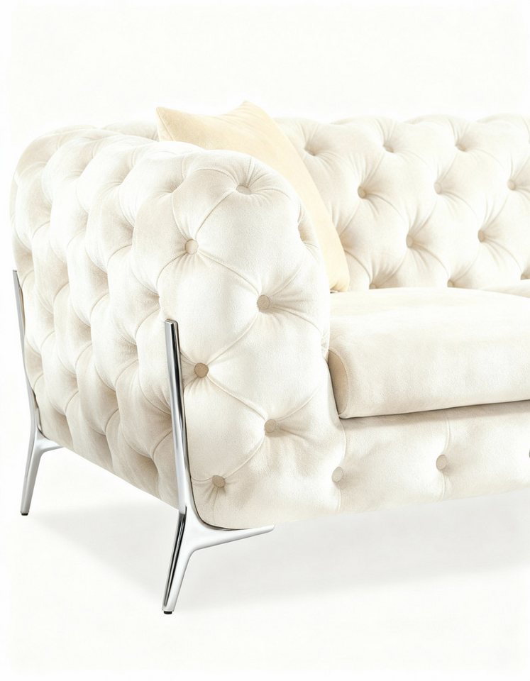 Palms-Store Sofa Monaco, zeitlose Eleganz mit edler Knopfheftung in luxuriösem Samt, Spar-Set, 3-Sitzer + 2-Sitzer + Sessel / 7 Farbvarianten verfügbar Palms-Store Sofa Monaco, zeitlose Eleganz mit edler Knopfheftung in luxuriösem Samt, Spar-Set, 3-Sitzer + 2-Sitzer + Sessel / 7 Farbvarianten verfügbar von Palms-Store