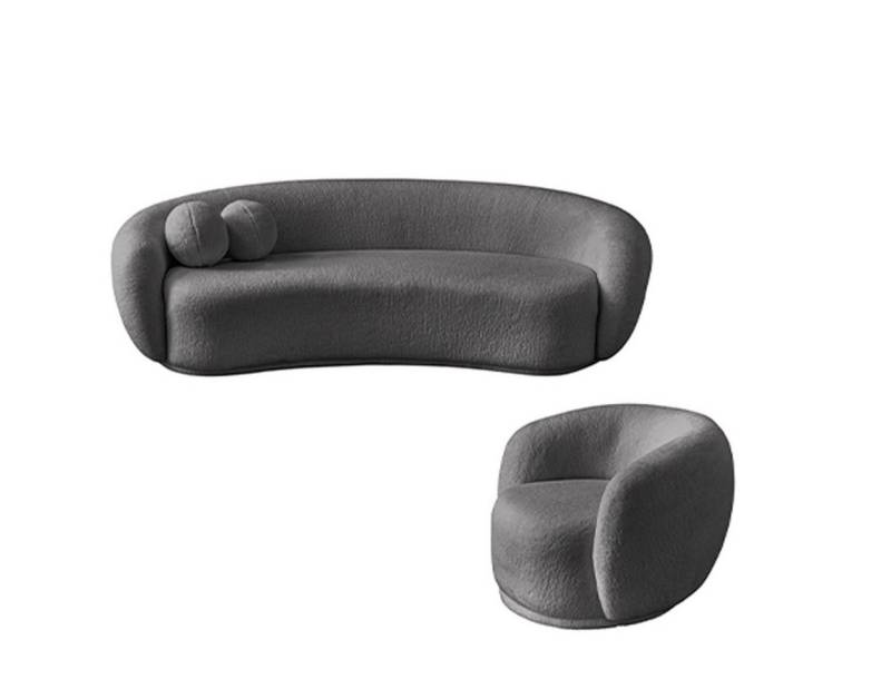 Palms-Store Sofa Set Mia in 5 verschiedenen Farbvarianten & Sitzausführungen, Hohe Belastbarkeit: bis zu 120 kg pro Sitzfläche Palms-Store Sofa Set Mia in 5 verschiedenen Farbvarianten & Sitzausführungen, Hohe Belastbarkeit: bis zu 120 kg pro Sitzfläche von Palms-Store