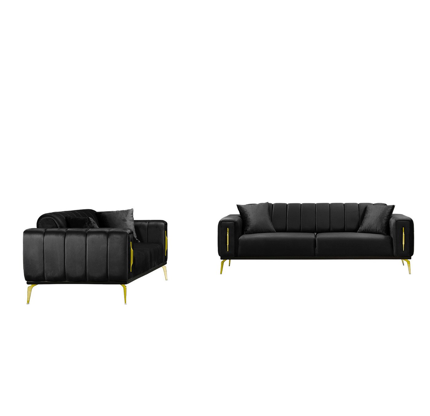 Palms-Store Sofa Valenzo wählbar in 6 Samtfarben und Sitzvarianten, Spar-Set, 3-Sitzer mit integrierter Schlaffunktion Palms-Store Sofa Valenzo wählbar in 6 Samtfarben und Sitzvarianten, Spar-Set, 3-Sitzer mit integrierter Schlaffunktion von Palms-Store