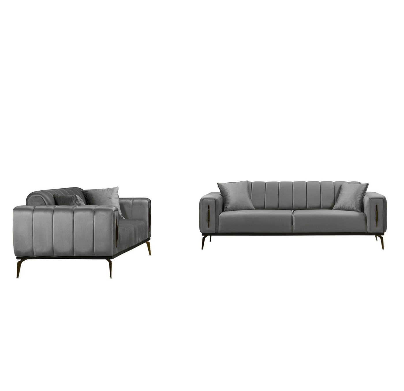 Palms-Store Sofa Valenzo wählbar in 6 Samtfarben und Sitzvarianten, Spar-Set, 3-Sitzer mit integrierter Schlaffunktion Palms-Store Sofa Valenzo wählbar in 6 Samtfarben und Sitzvarianten, Spar-Set, 3-Sitzer mit integrierter Schlaffunktion von Palms-Store