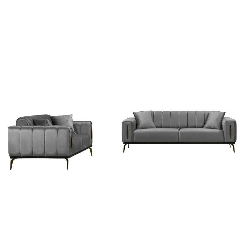 Palms-Store Sofa Valenzo wählbar in 6 Samtfarben und Sitzvarianten, Spar-Set, 3-Sitzer mit integrierter Schlaffunktion Palms-Store Sofa Valenzo wählbar in 6 Samtfarben und Sitzvarianten, Spar-Set, 3-Sitzer mit integrierter Schlaffunktion von Palms-Store
