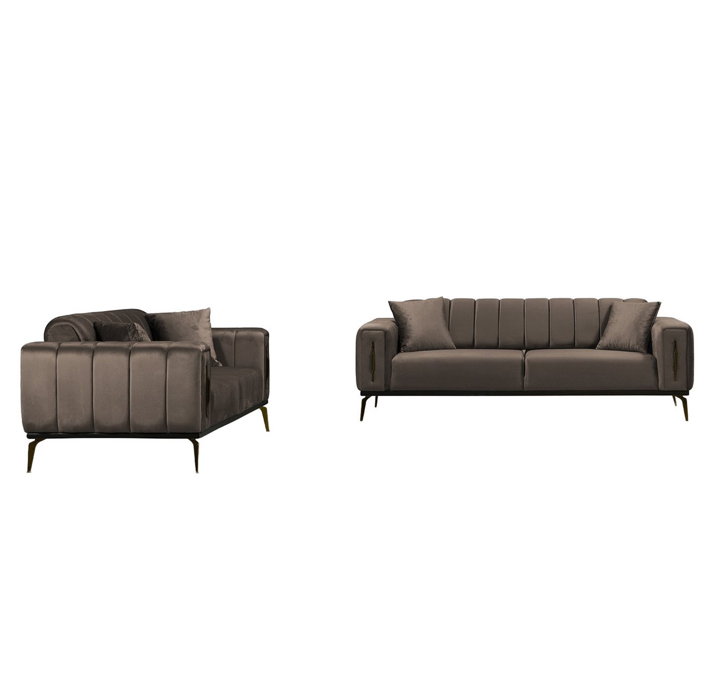 Palms-Store Sofa Valenzo wählbar in 6 Samtfarben und Sitzvarianten, Spar-Set, 3-Sitzer mit integrierter Schlaffunktion Palms-Store Sofa Valenzo wählbar in 6 Samtfarben und Sitzvarianten, Spar-Set, 3-Sitzer mit integrierter Schlaffunktion von Palms-Store