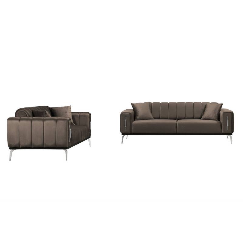Palms-Store Sofa Valenzo wählbar in 6 Samtfarben und Sitzvarianten, Spar-Set, 3-Sitzer mit integrierter Schlaffunktion Palms-Store Sofa Valenzo wählbar in 6 Samtfarben und Sitzvarianten, Spar-Set, 3-Sitzer mit integrierter Schlaffunktion von Palms-Store