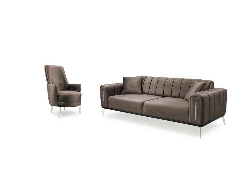 Palms-Store Sofa Valenzo wählbar in 6 Samtfarben und Sitzvarianten, Spar-Set, 3-Sitzer mit integrierter Schlaffunktion Palms-Store Sofa Valenzo wählbar in 6 Samtfarben und Sitzvarianten, Spar-Set, 3-Sitzer mit integrierter Schlaffunktion von Palms-Store