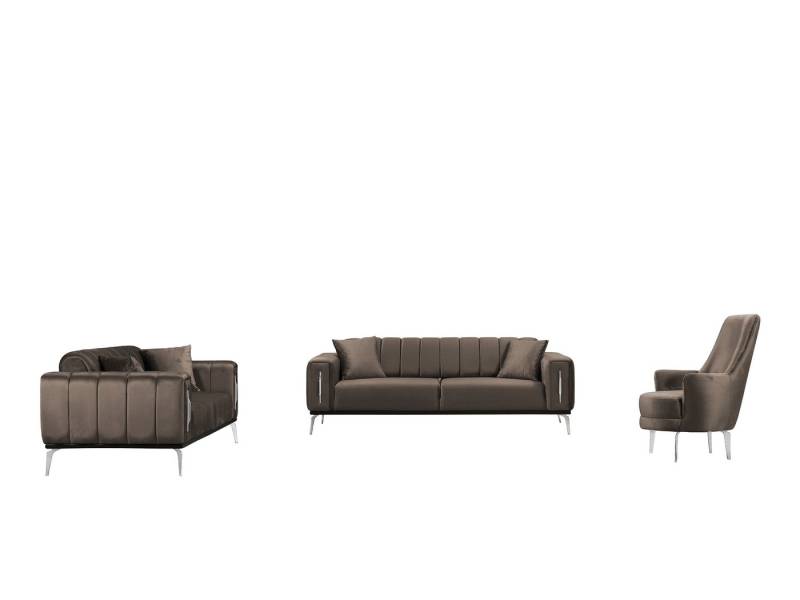 Palms-Store Sofa Valenzo wählbar in 6 Samtfarben und Sitzvarianten, Spar-Set, 3-Sitzer mit integrierter Schlaffunktion Palms-Store Sofa Valenzo wählbar in 6 Samtfarben und Sitzvarianten, Spar-Set, 3-Sitzer mit integrierter Schlaffunktion von Palms-Store