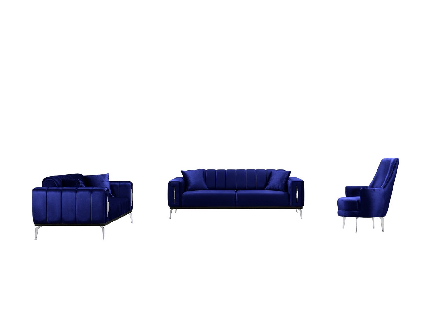 Palms-Store Sofa Valenzo wählbar in 6 Samtfarben und Sitzvarianten, Spar-Set, 3-Sitzer mit integrierter Schlaffunktion Palms-Store Sofa Valenzo wählbar in 6 Samtfarben und Sitzvarianten, Spar-Set, 3-Sitzer mit integrierter Schlaffunktion von Palms-Store