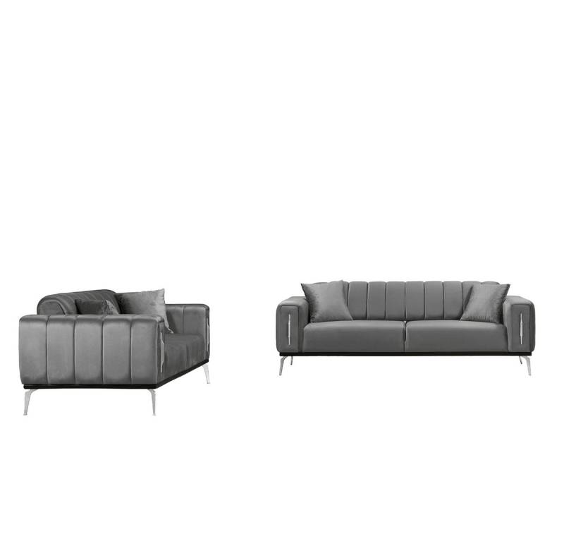 Palms-Store Sofa Valenzo wählbar in 6 Samtfarben und Sitzvarianten, Spar-Set, 3-Sitzer mit integrierter Schlaffunktion Palms-Store Sofa Valenzo wählbar in 6 Samtfarben und Sitzvarianten, Spar-Set, 3-Sitzer mit integrierter Schlaffunktion von Palms-Store