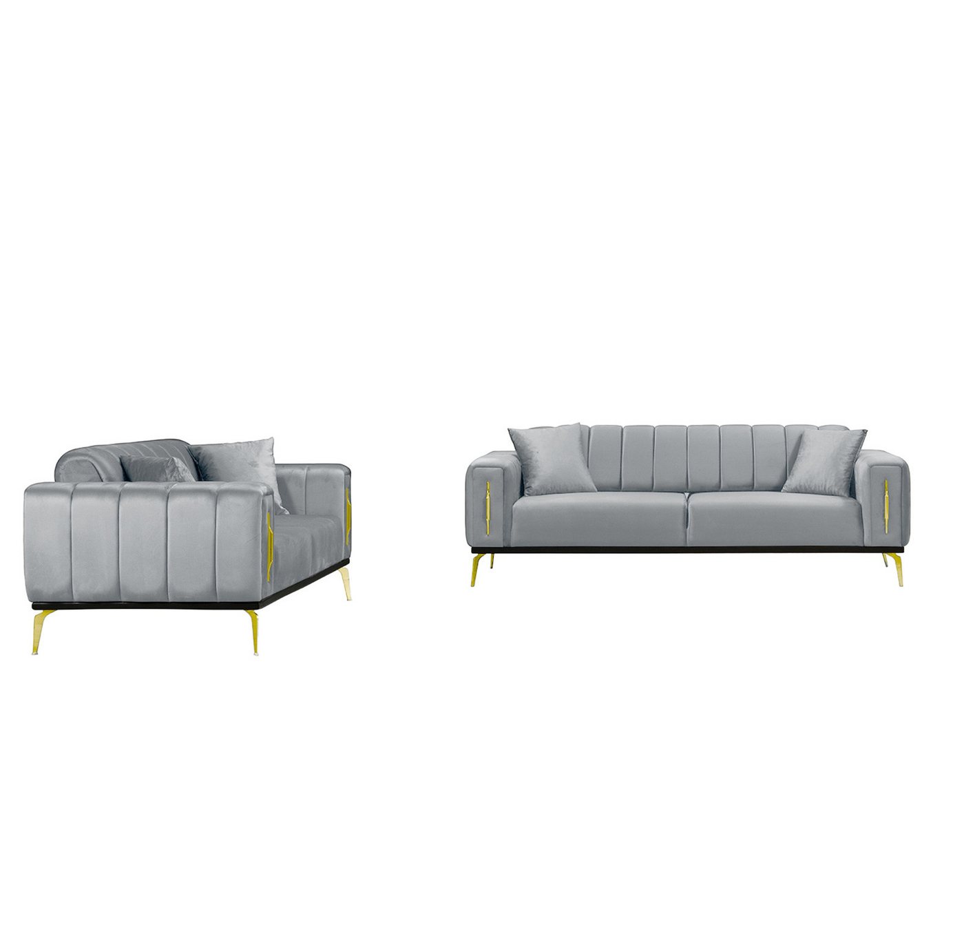 Palms-Store Sofa Valenzo wählbar in 6 Samtfarben und Sitzvarianten, Spar-Set, 3-Sitzer mit integrierter Schlaffunktion Palms-Store Sofa Valenzo wählbar in 6 Samtfarben und Sitzvarianten, Spar-Set, 3-Sitzer mit integrierter Schlaffunktion von Palms-Store