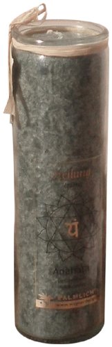 Chakra Kerzen - Palmwachs-Windlicht GRÜN Anahata-Chakra (ca. 100 Stunden Brenndauer) 1 Karton mit 12 Kerzen von Palmwachs-Windlicht