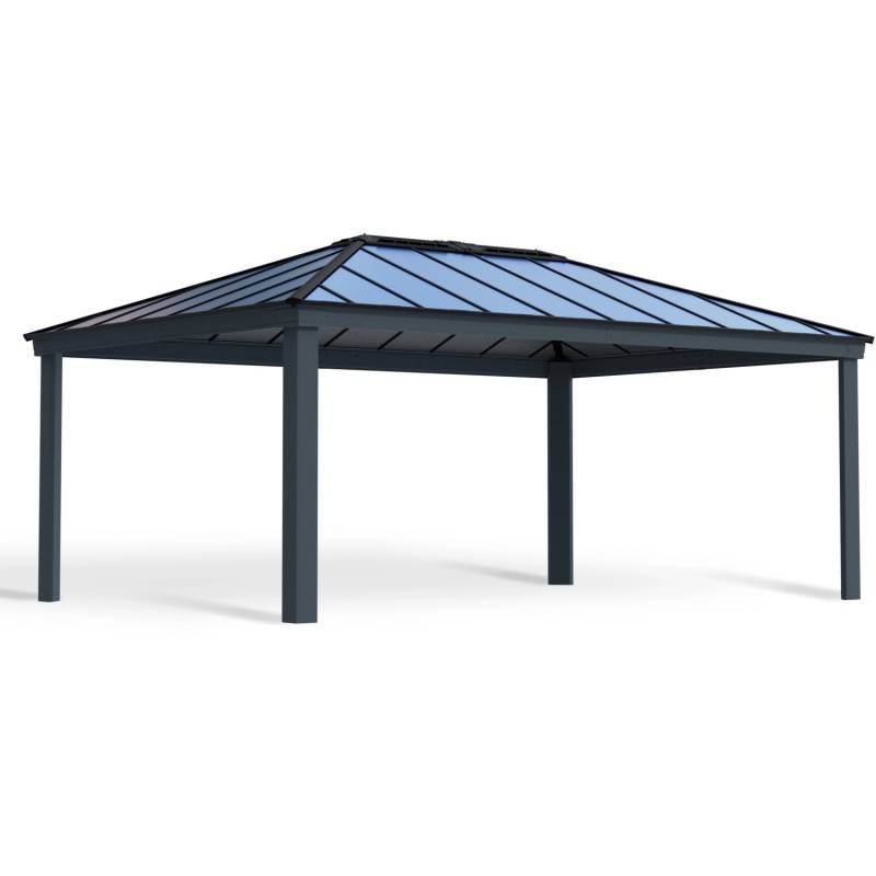 Palram - Canopia Dallas Garden Gazebo 306,7 cm x 611 cm x 425 cm Anthrazit von Palram - Canopia