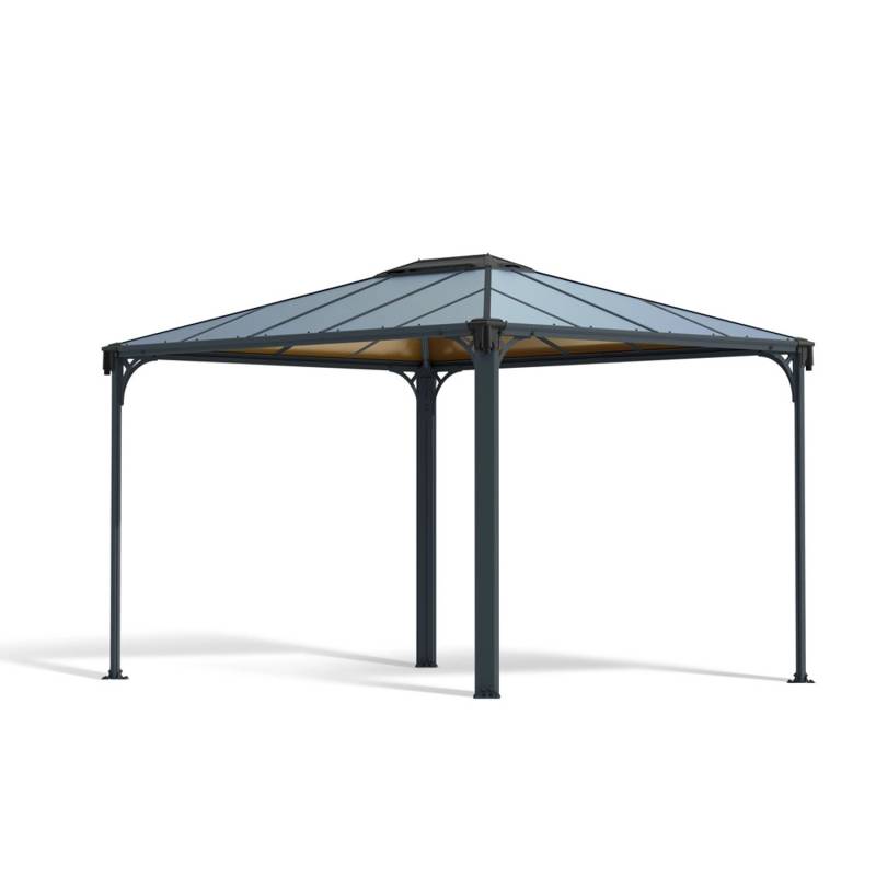 Canopia Gartenpavillon Martinique 3 x 3.6 Anthrazit von Palram - Canopia